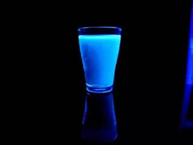 Drink this glass of blue light.