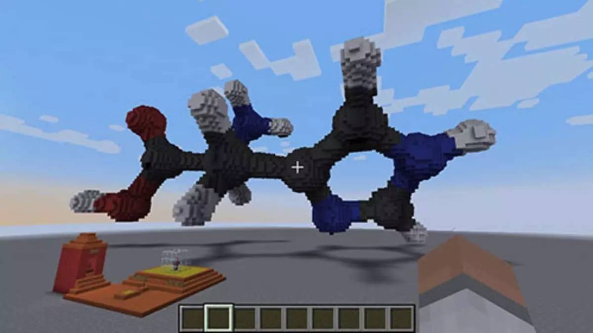 The Molecular World in Minecraft